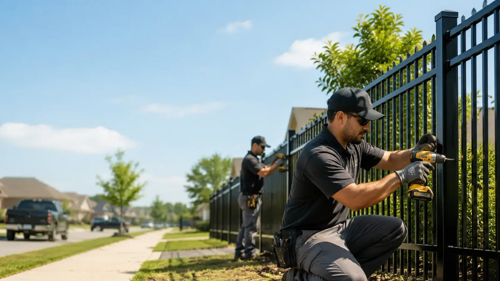 Metal Fence Installation in Allentown, GA